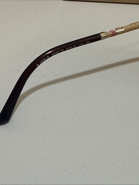 Burberry Tortoiseshell Polarized Sunglasses with Brown Lenses main image 4